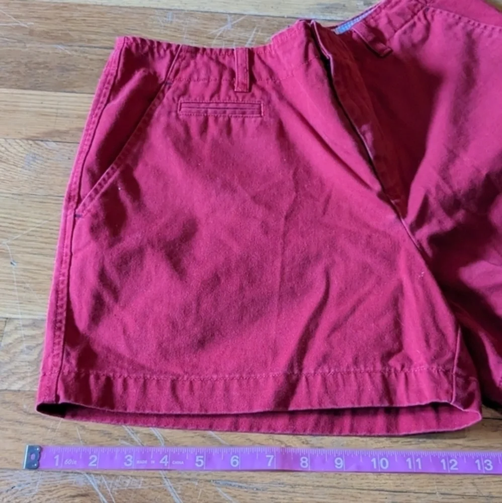 Tommy Hilfiger Women's Size 12 Red Shorts‎ w/ 4